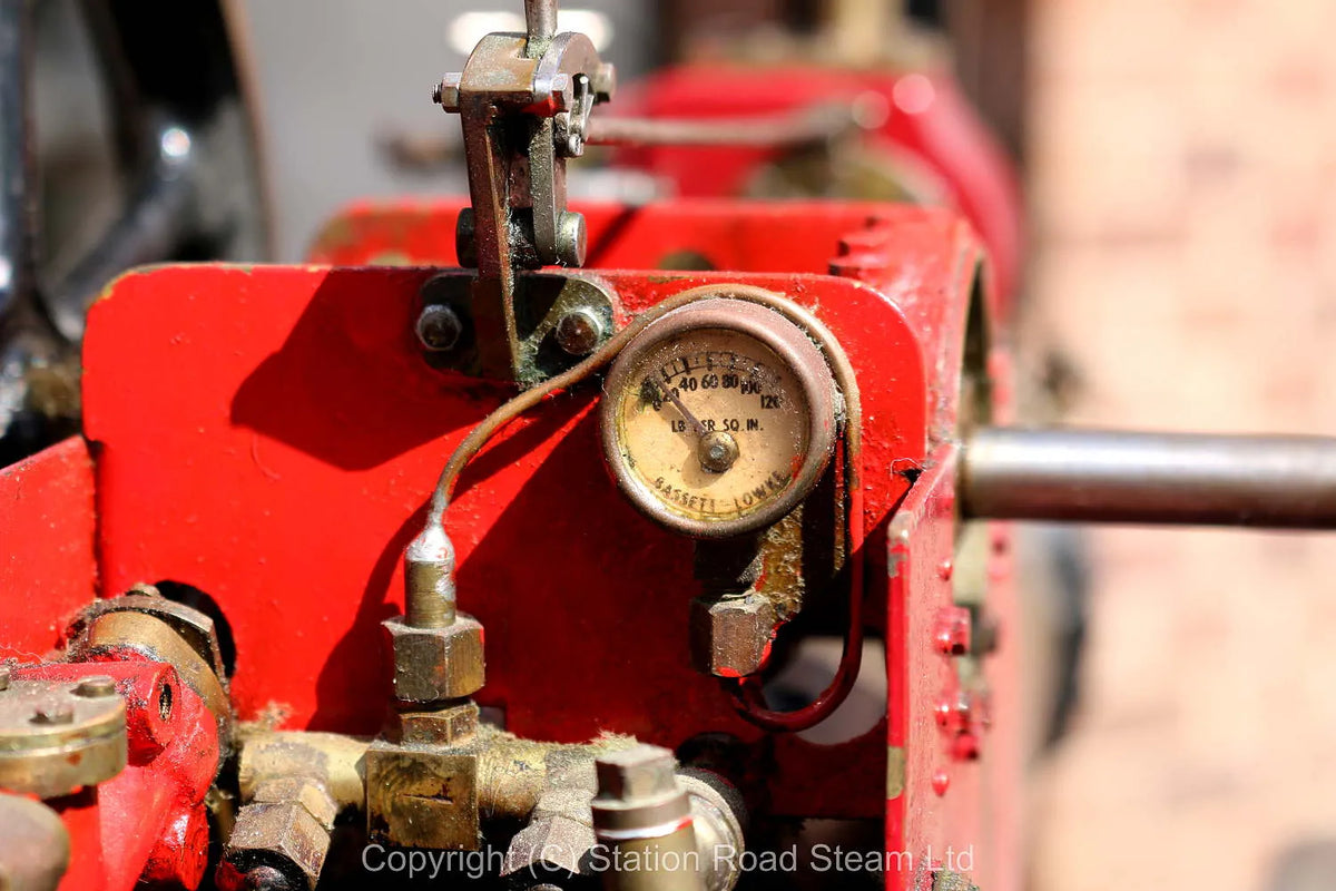 1 1/2 inch scale Burrell agricultural engine