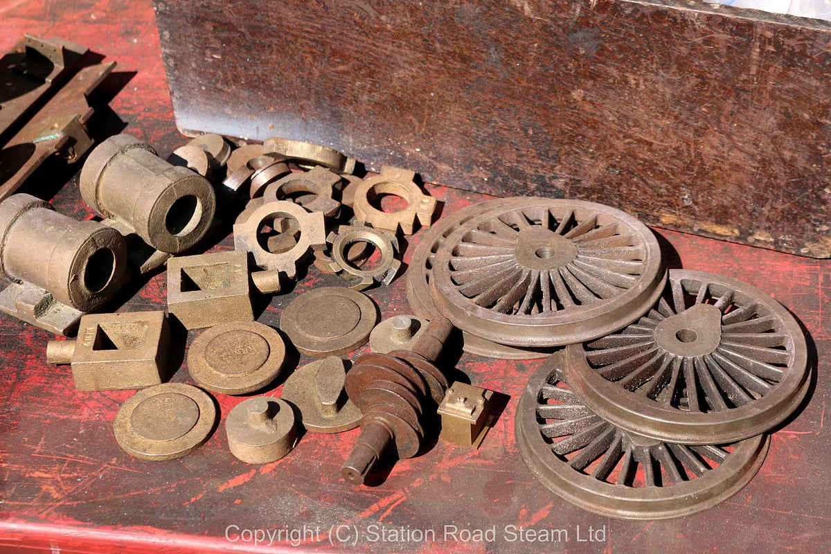 3 1/2 inch gauge GNR Atlantic frames & castings