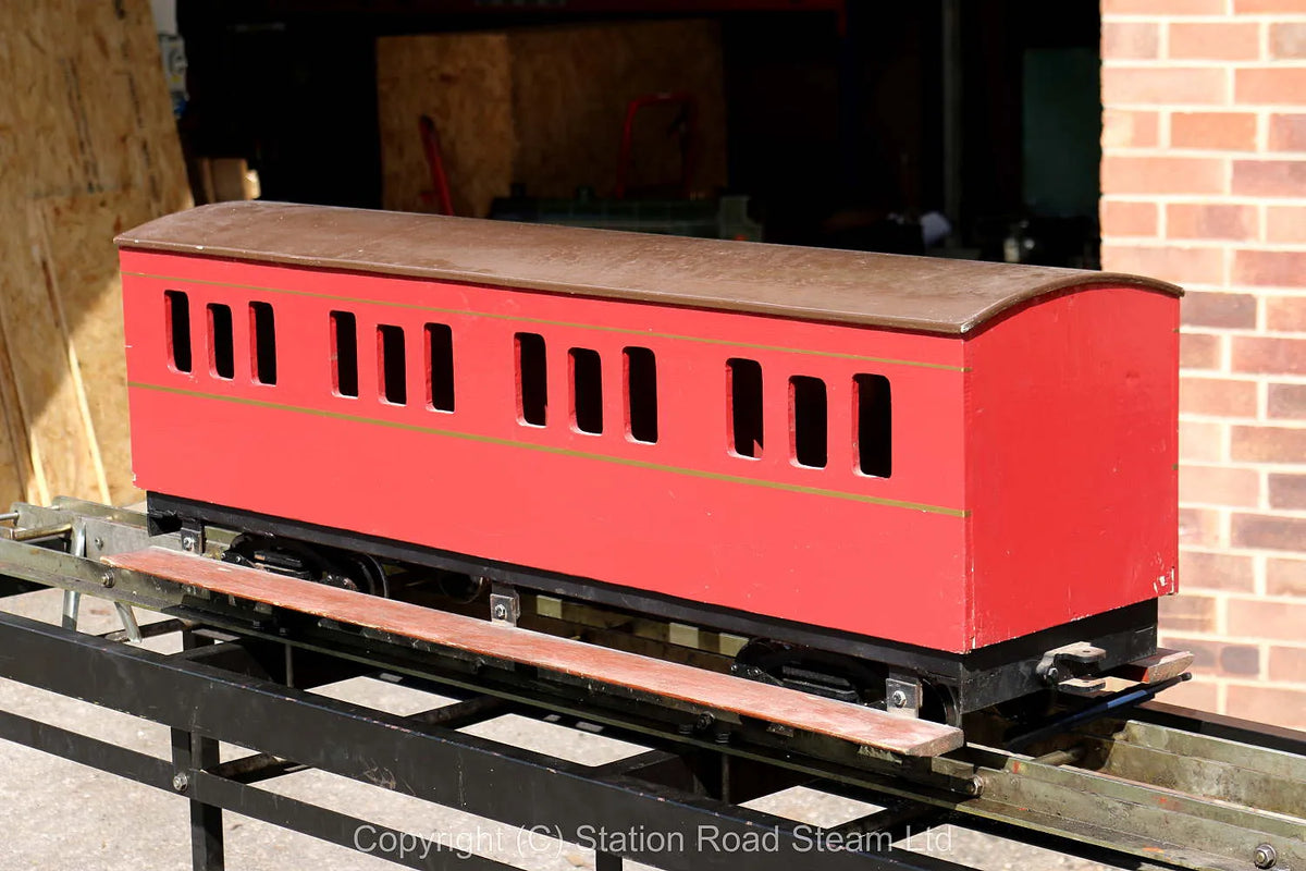 5 inch gauge Ride on Railways bogie coach