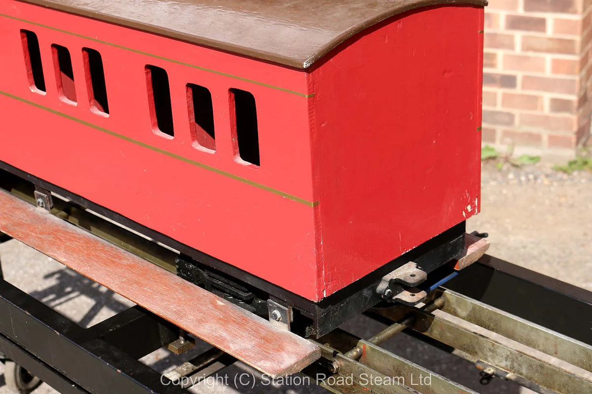 5 inch gauge Ride on Railways bogie coach