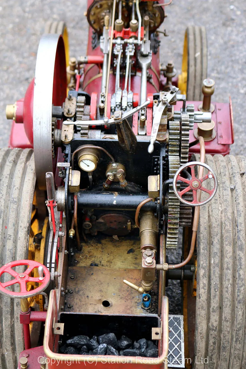 2 inch scale Fowler DCC Showmans engine
