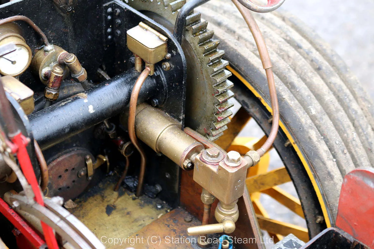 2 inch scale Fowler DCC Showmans engine