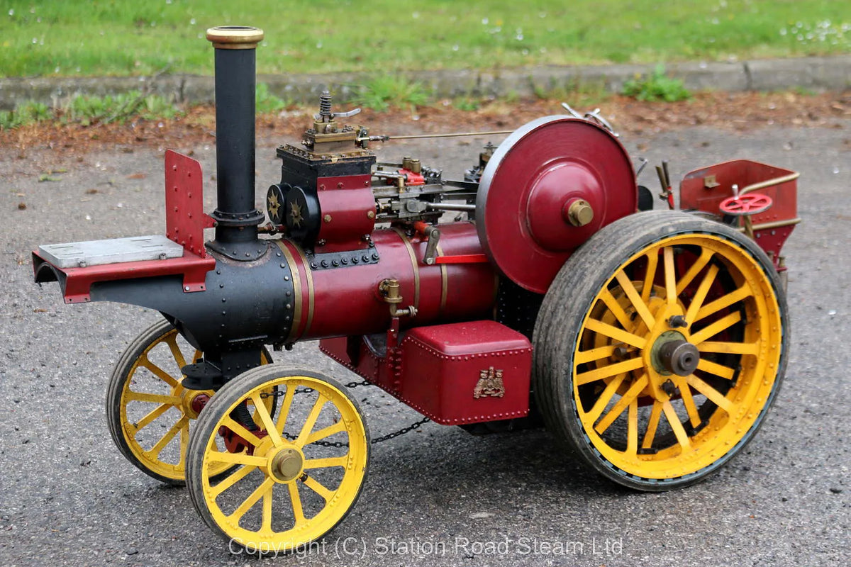 2 inch scale Fowler DCC Showmans engine