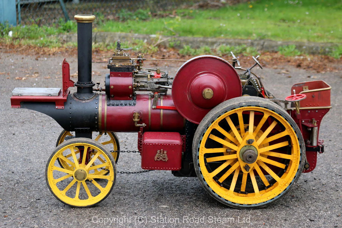 2 inch scale Fowler DCC Showmans engine