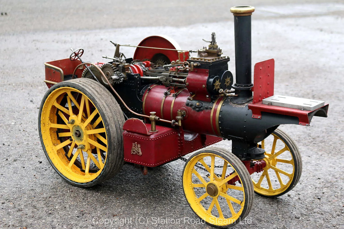 2 inch scale Fowler DCC Showmans engine
