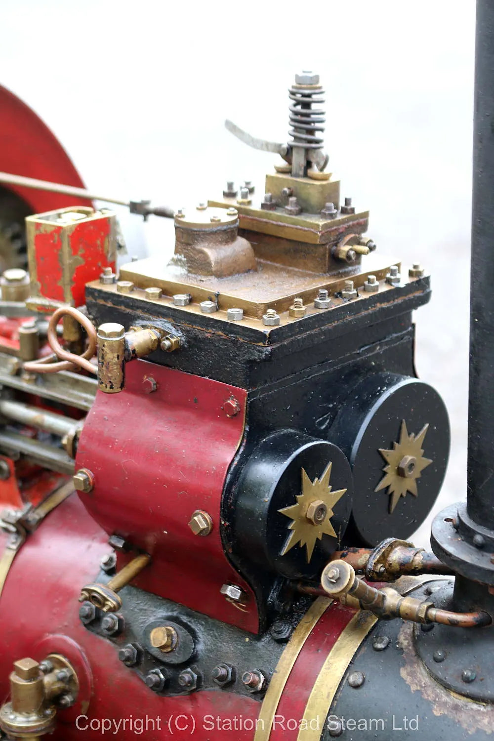 2 inch scale Fowler DCC Showmans engine