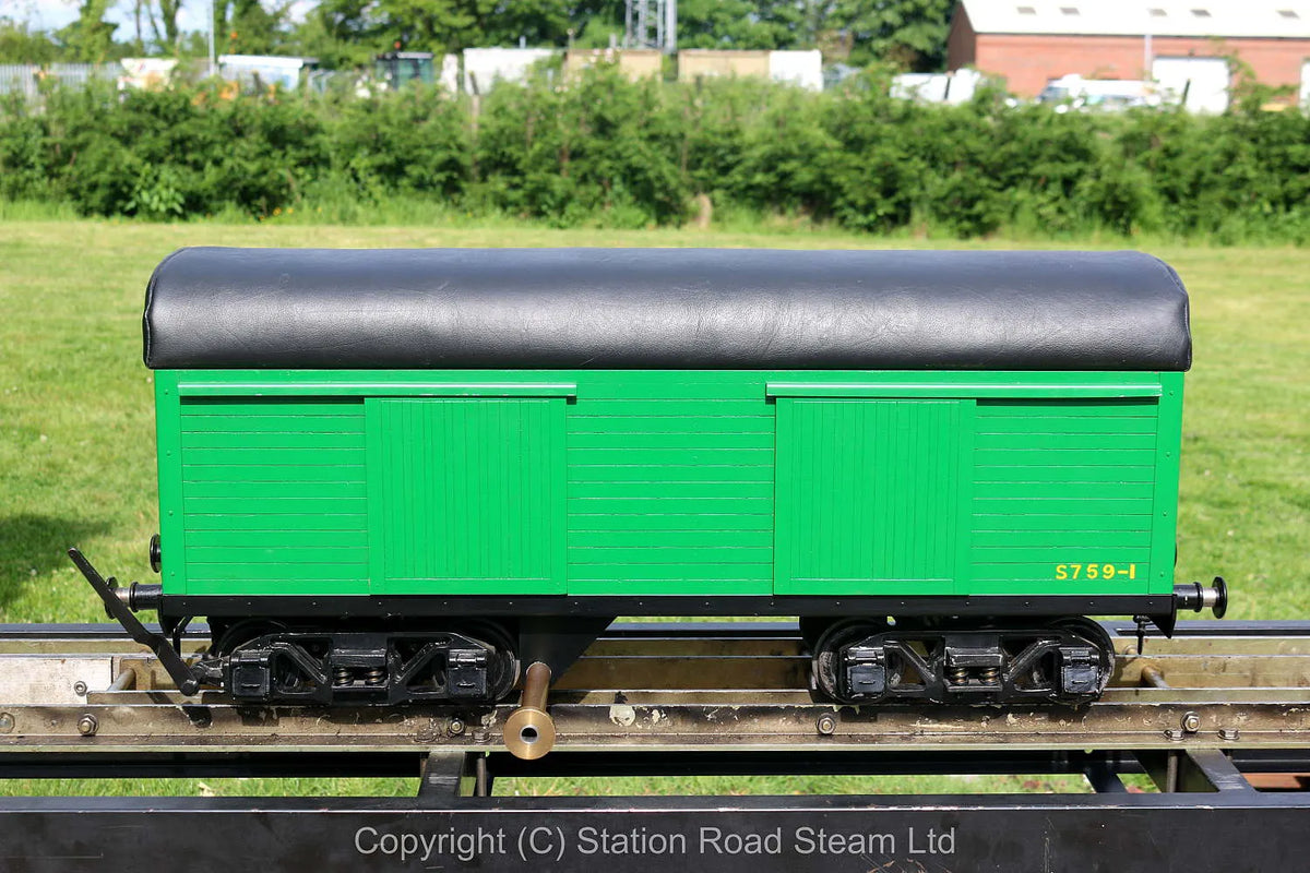 5 inch gauge bogie box wagon driving truck