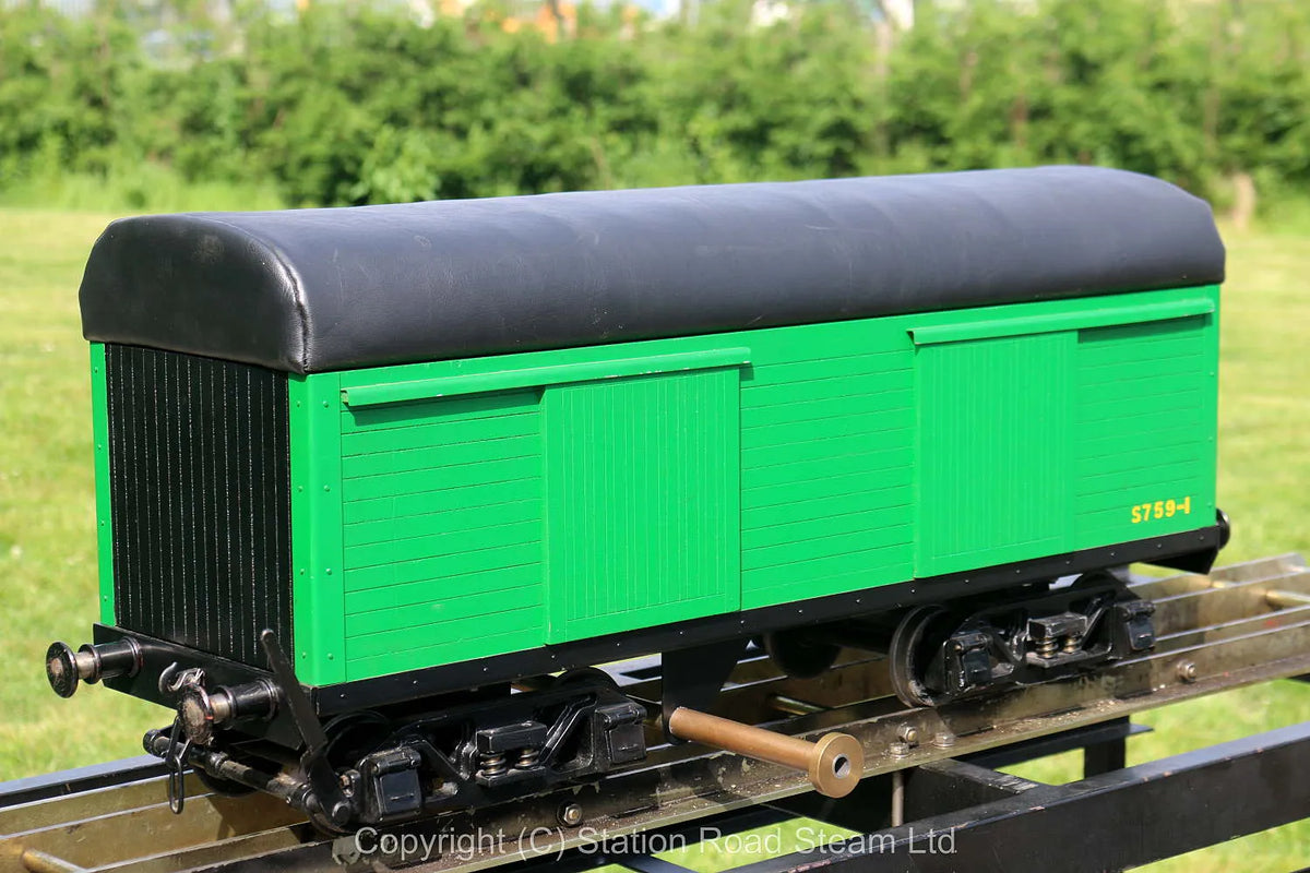 5 inch gauge bogie box wagon driving truck