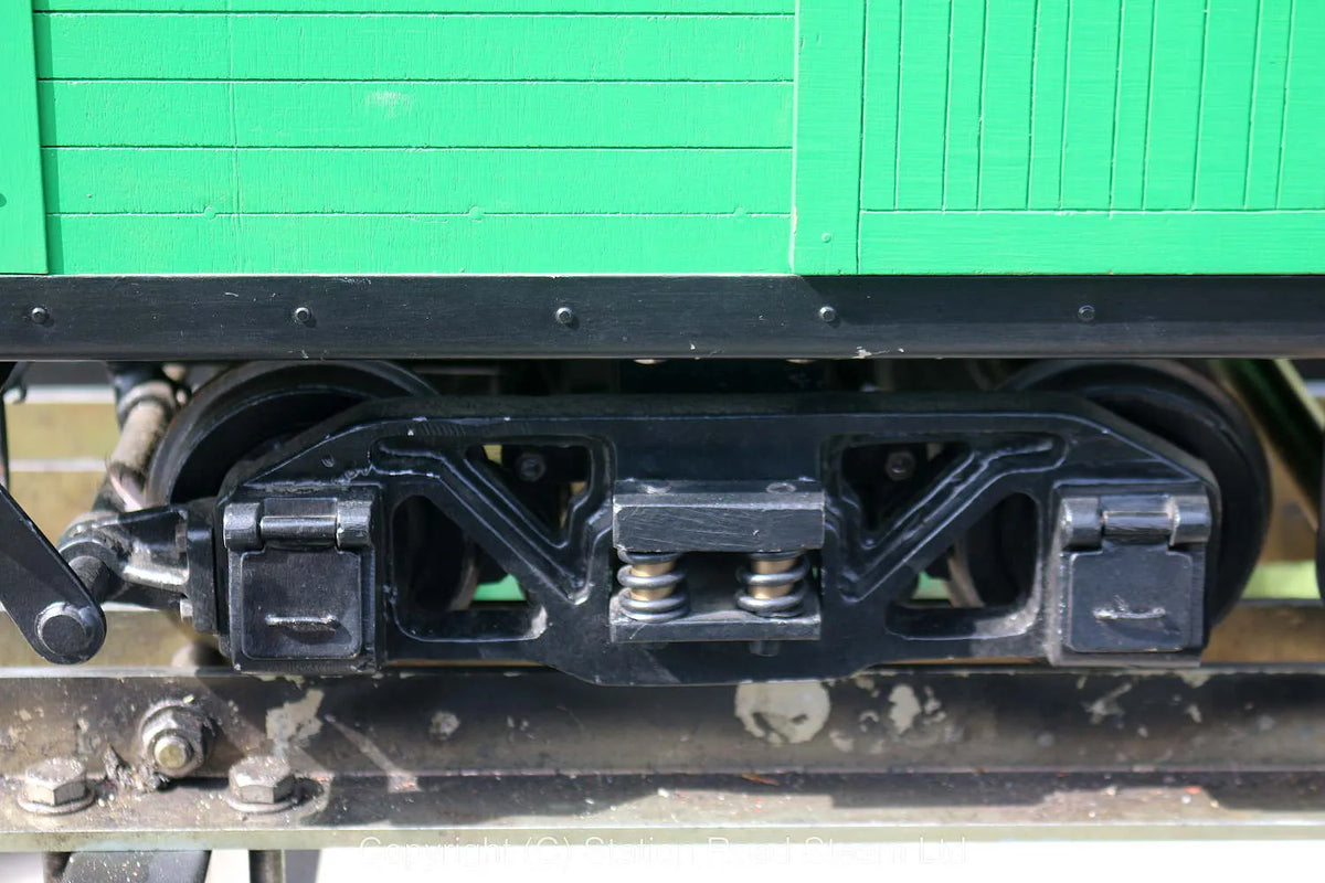 5 inch gauge bogie box wagon driving truck