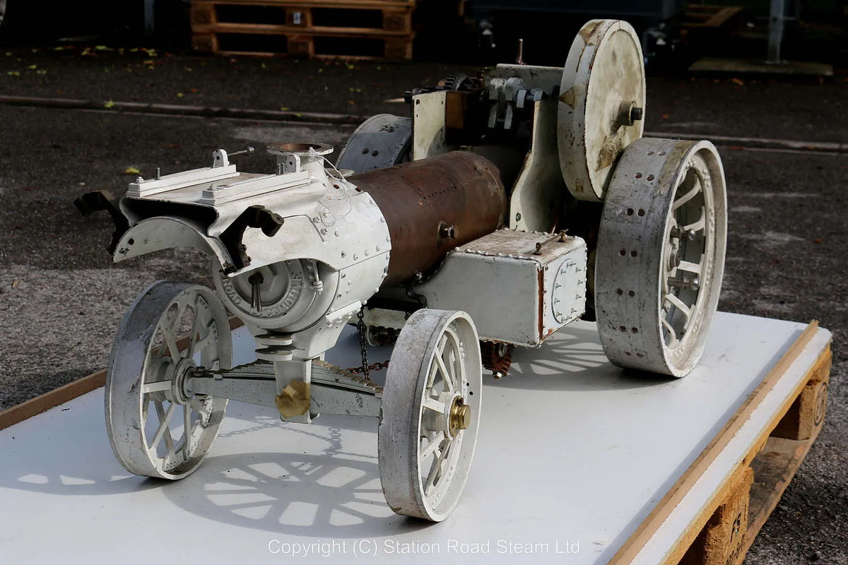 Part-built 2 inch scale Burrell DCC Showmans engine