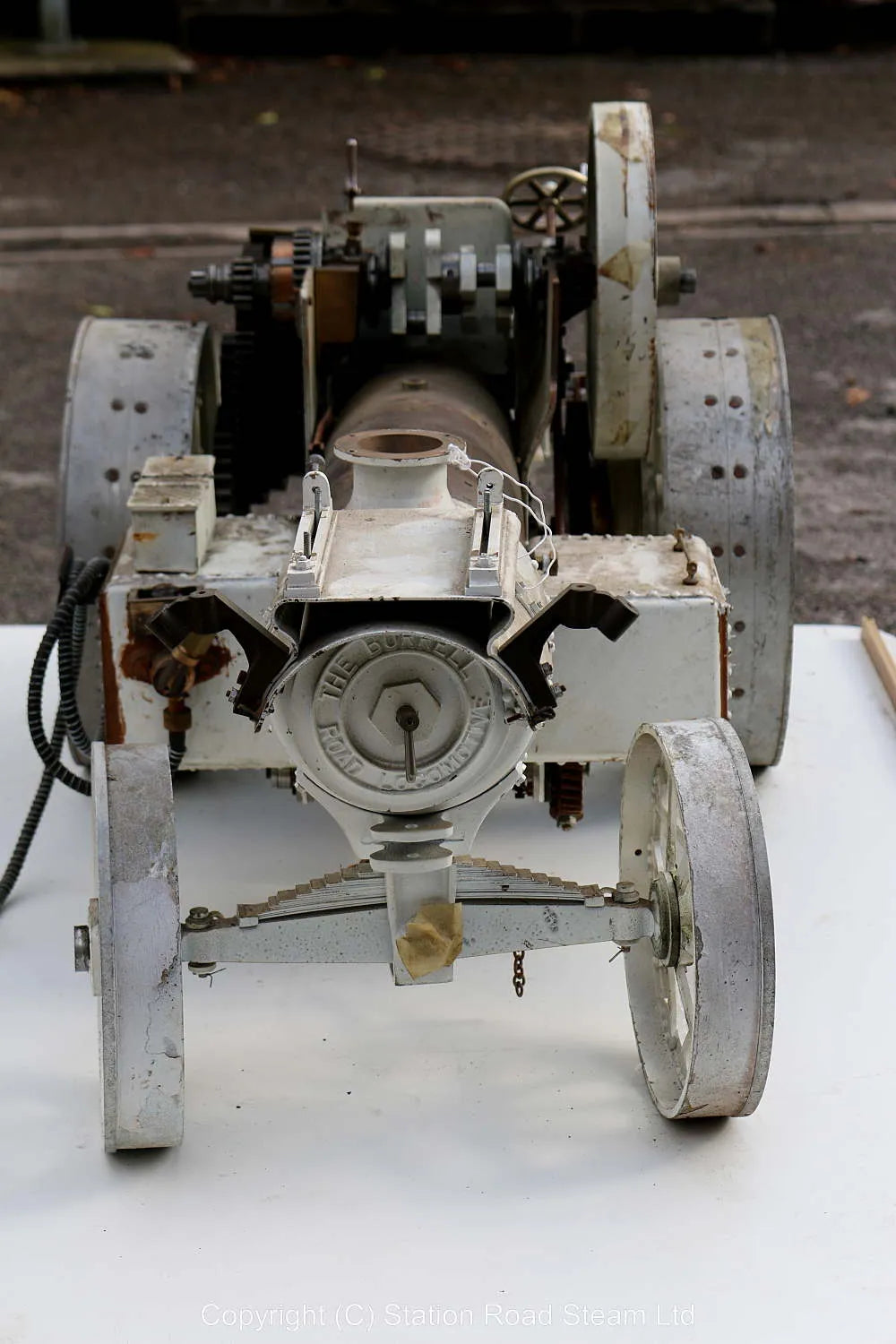 Part-built 2 inch scale Burrell DCC Showmans engine