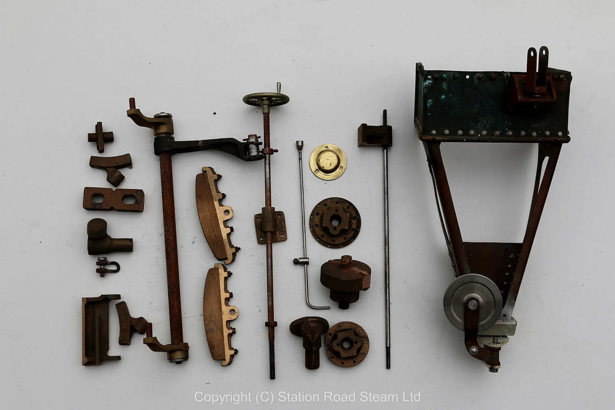 Part-built 2 inch scale Burrell DCC Showmans engine