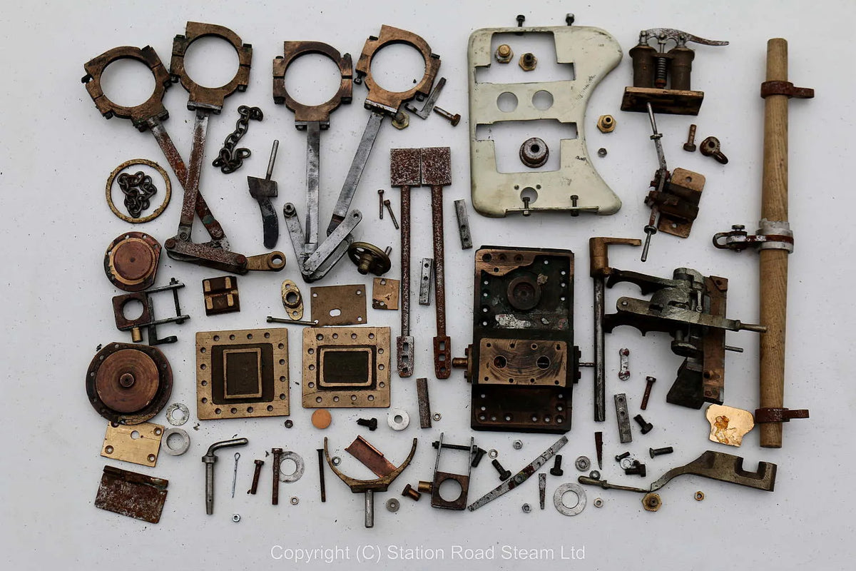 Part-built 2 inch scale Burrell DCC Showmans engine