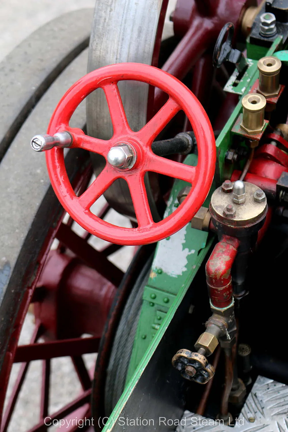 4 1/2 inch scale Burrell 6nhp agricultural engine