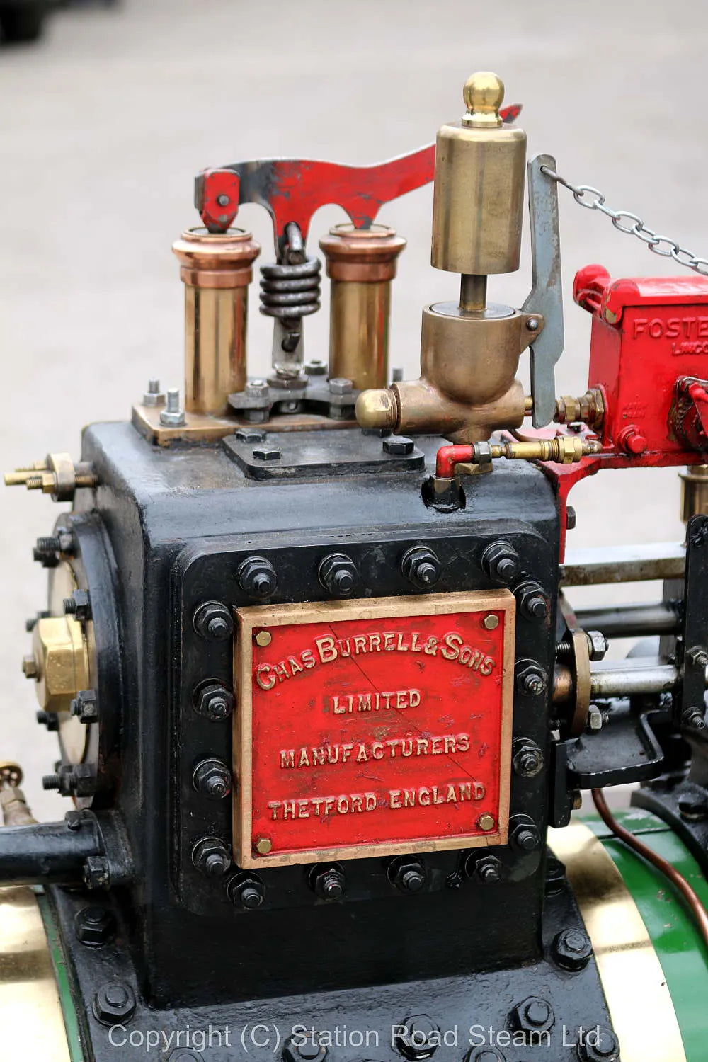 4 1/2 inch scale Burrell 6nhp agricultural engine