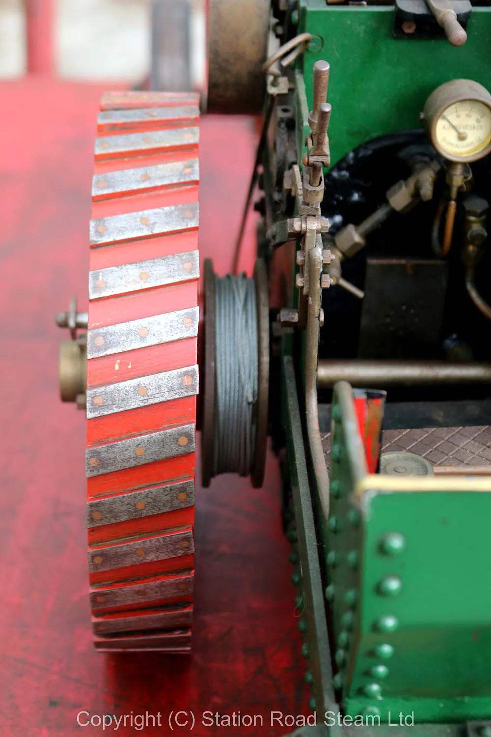 Freelance 1 1/2 inch scale traction engine