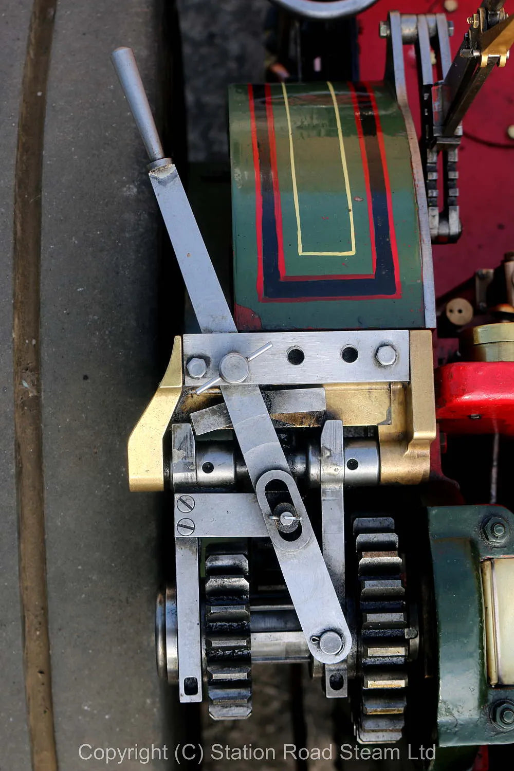 4 inch scale Burrell agricultural engine