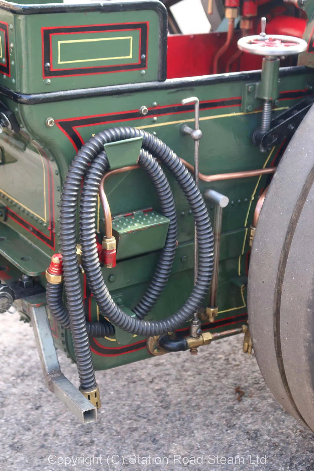 4 inch scale Burrell agricultural engine