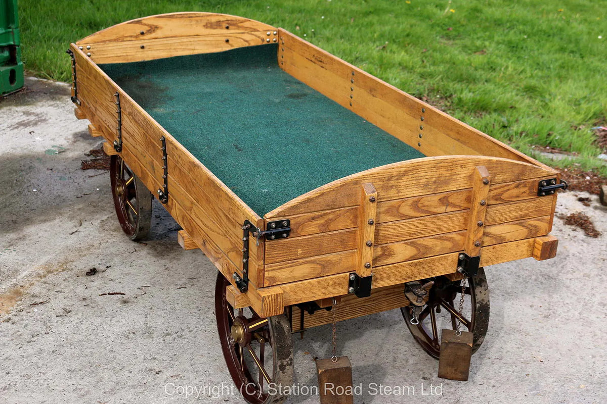 4 inch scale traction wagon