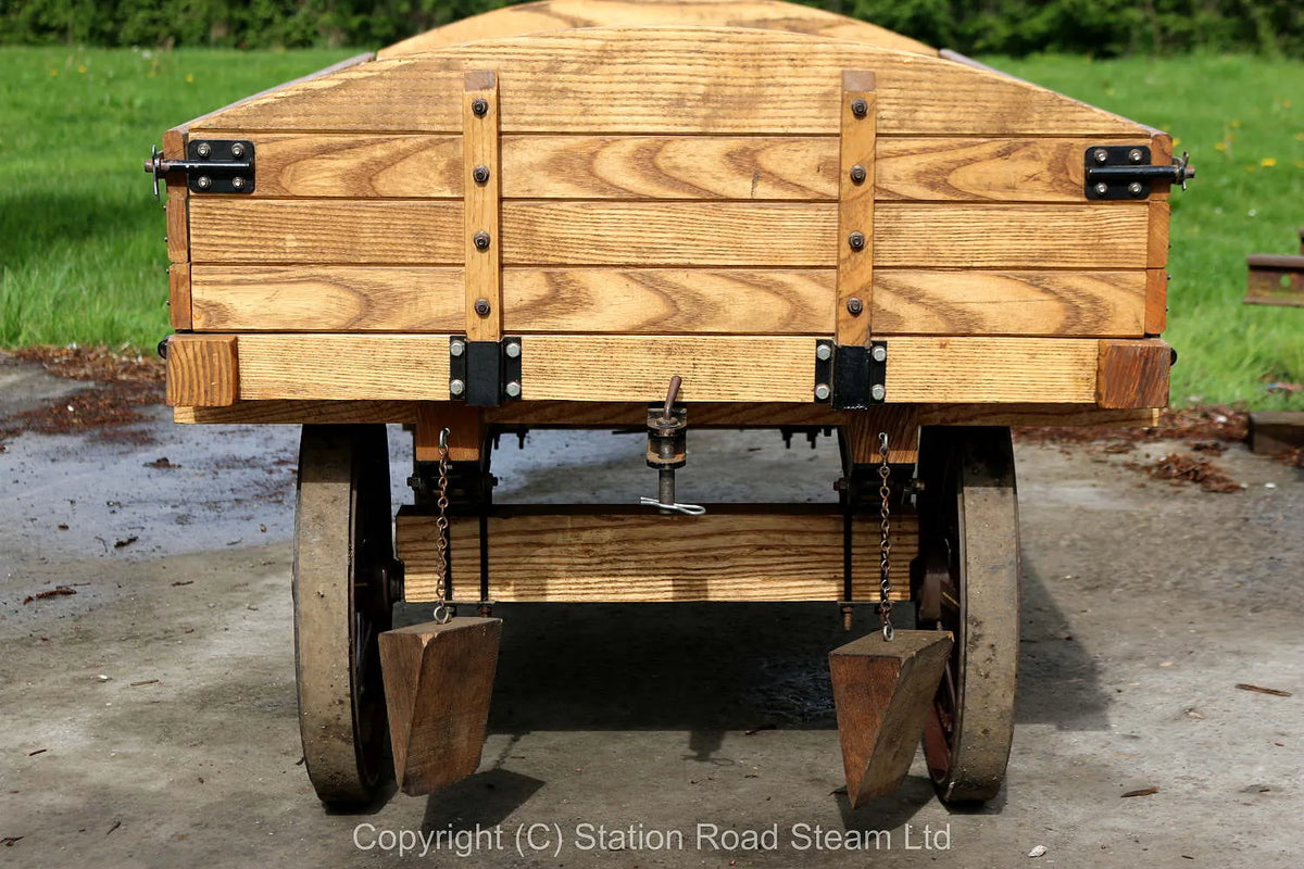 4 inch scale traction wagon