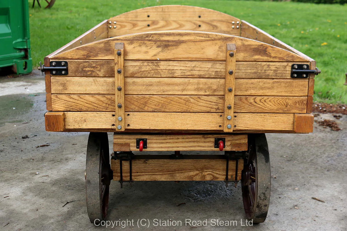 4 inch scale traction wagon