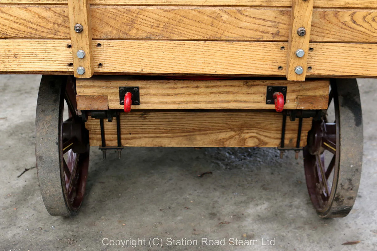 4 inch scale traction wagon