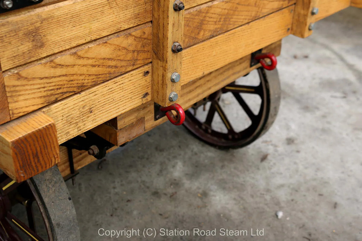 4 inch scale traction wagon