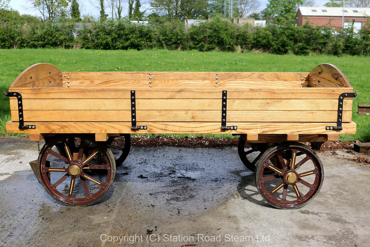 4 inch scale traction wagon