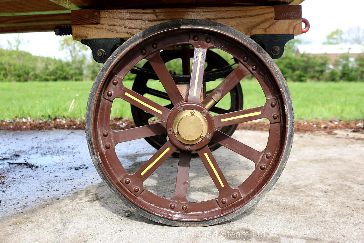 4 inch scale traction wagon