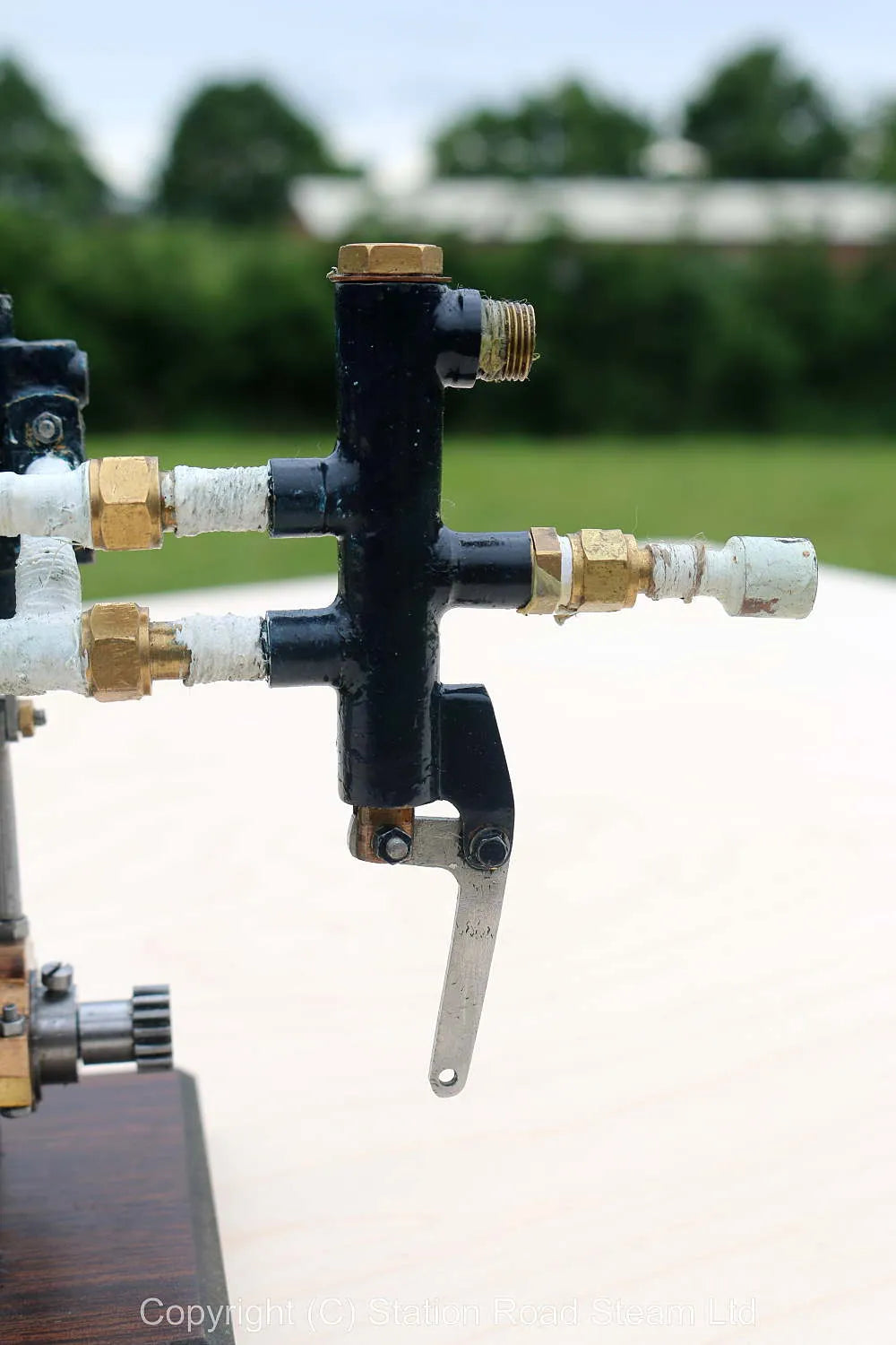 Reeves "Borderer" vertical twin with reversing