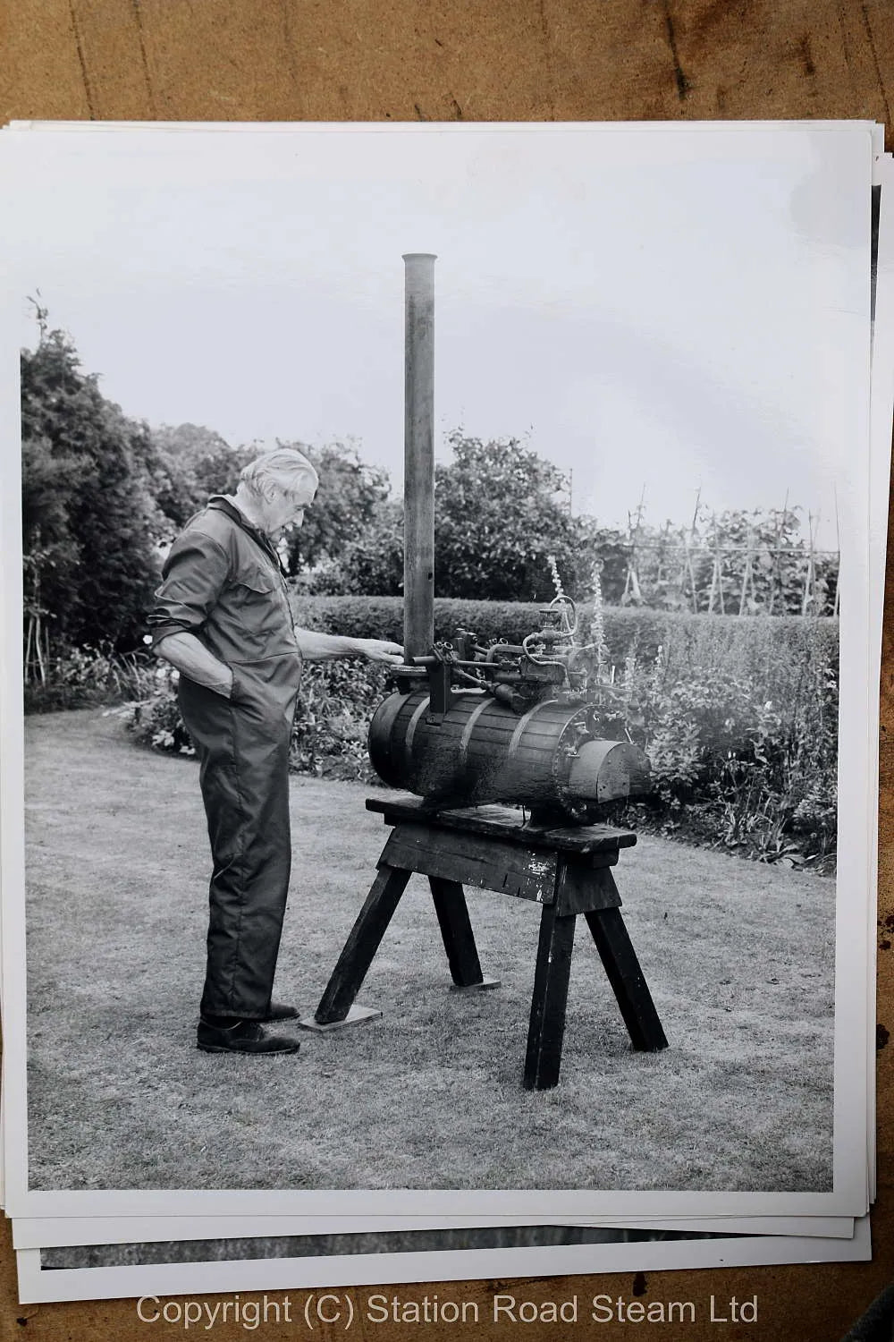 Semi-portable engine