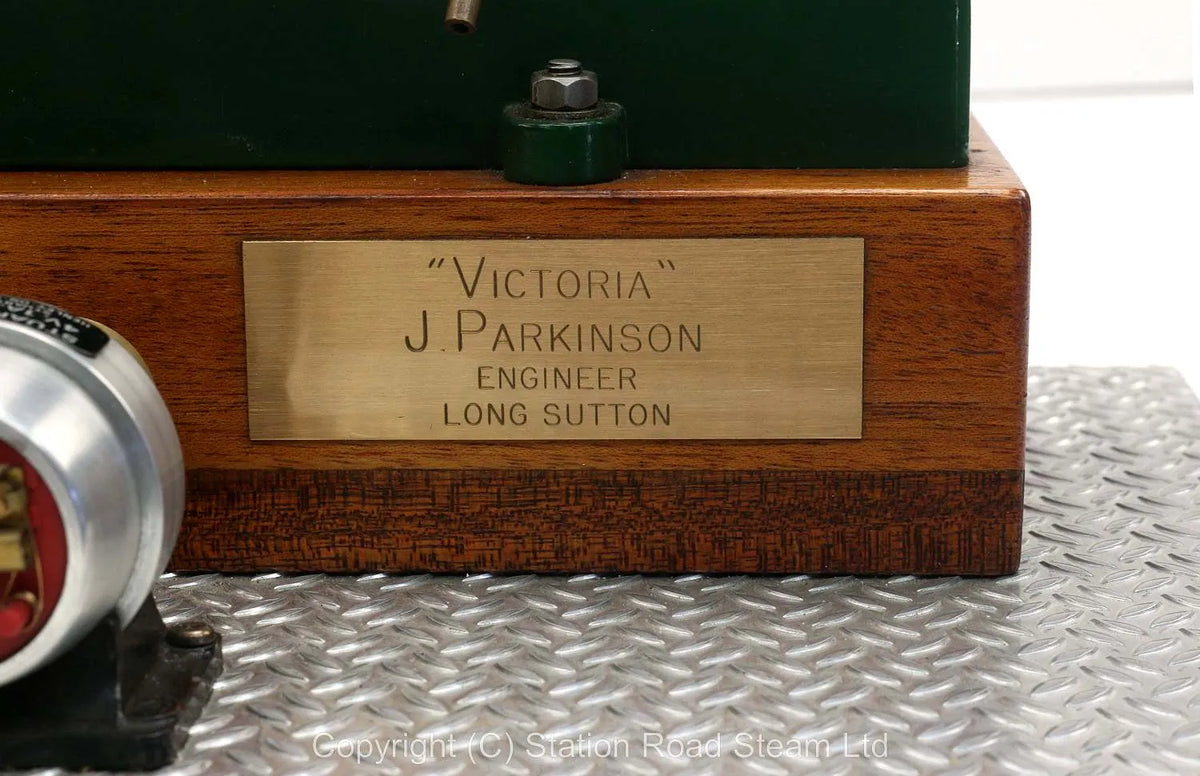 Stuart "Victoria" mill engine with dynamo