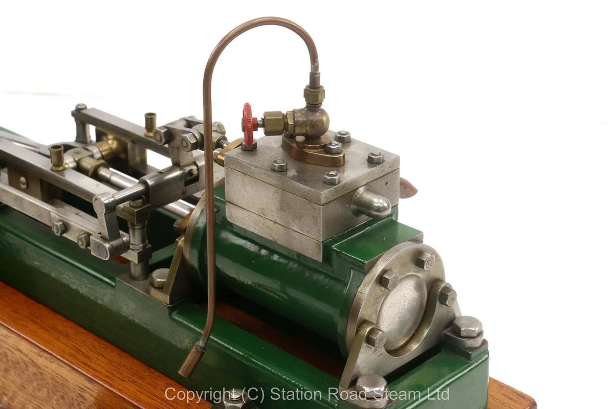 Stuart "Victoria" mill engine with dynamo