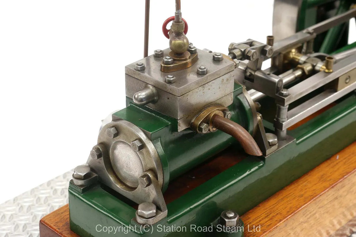 Stuart "Victoria" mill engine with dynamo