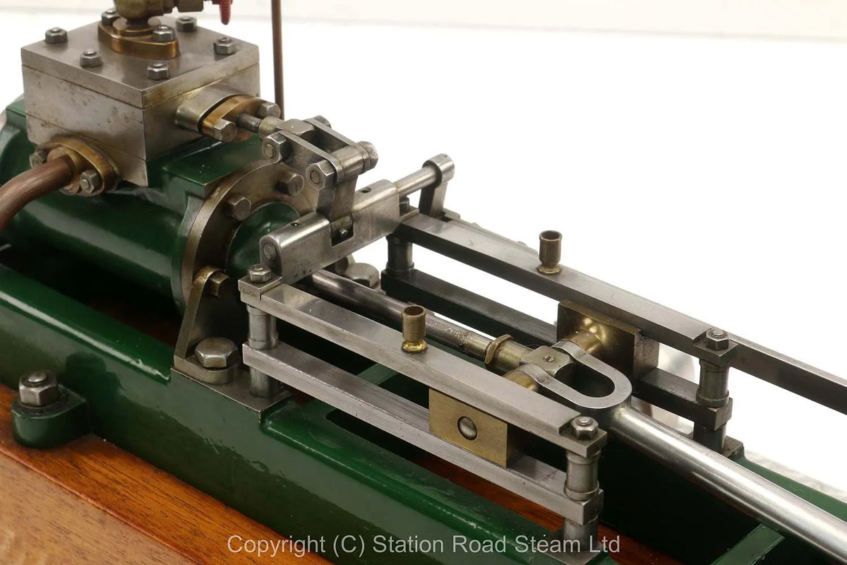 Stuart "Victoria" mill engine with dynamo