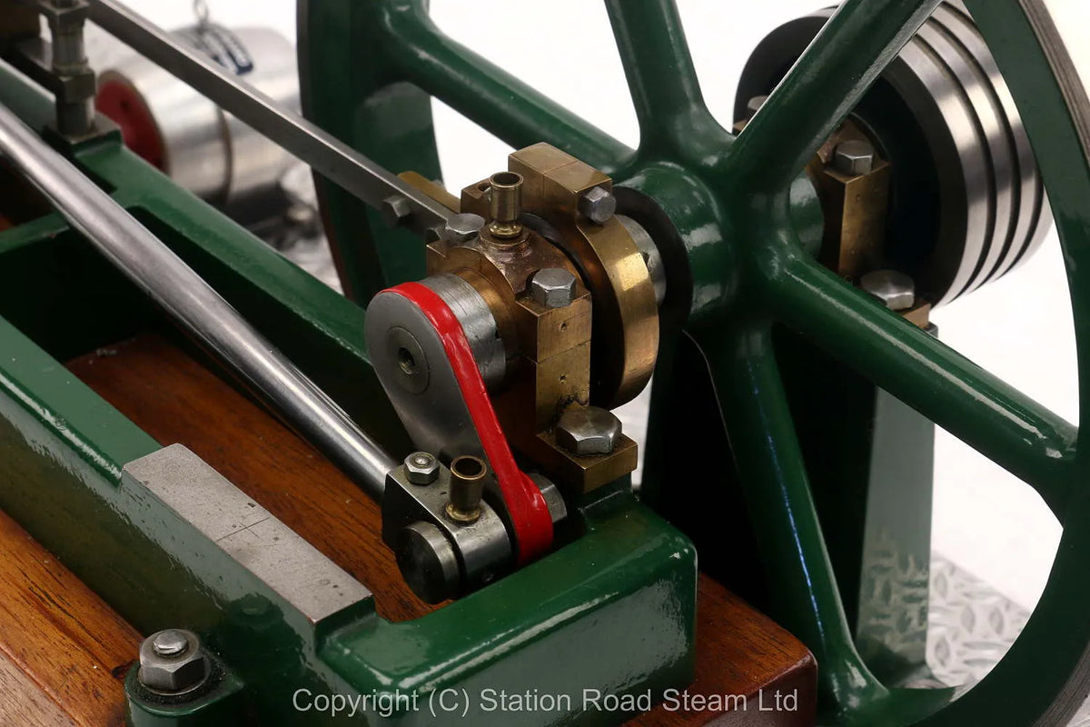Stuart "Victoria" mill engine with dynamo