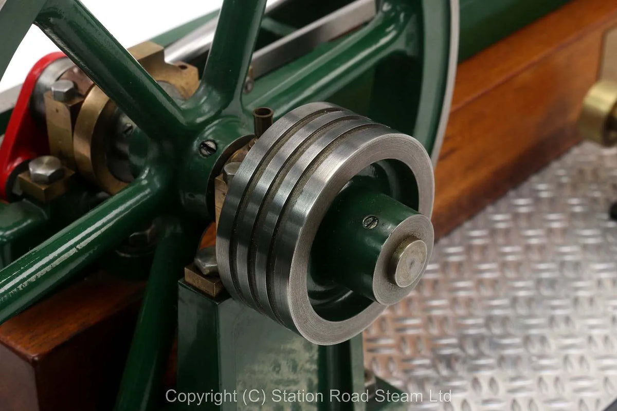 Stuart "Victoria" mill engine with dynamo