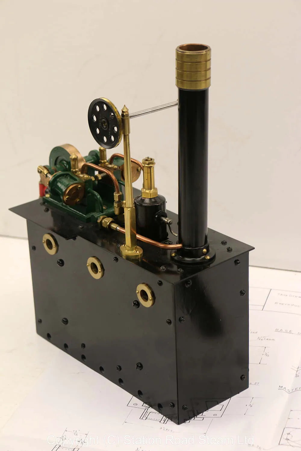 "Wenceslas" horizontal twin steam plant