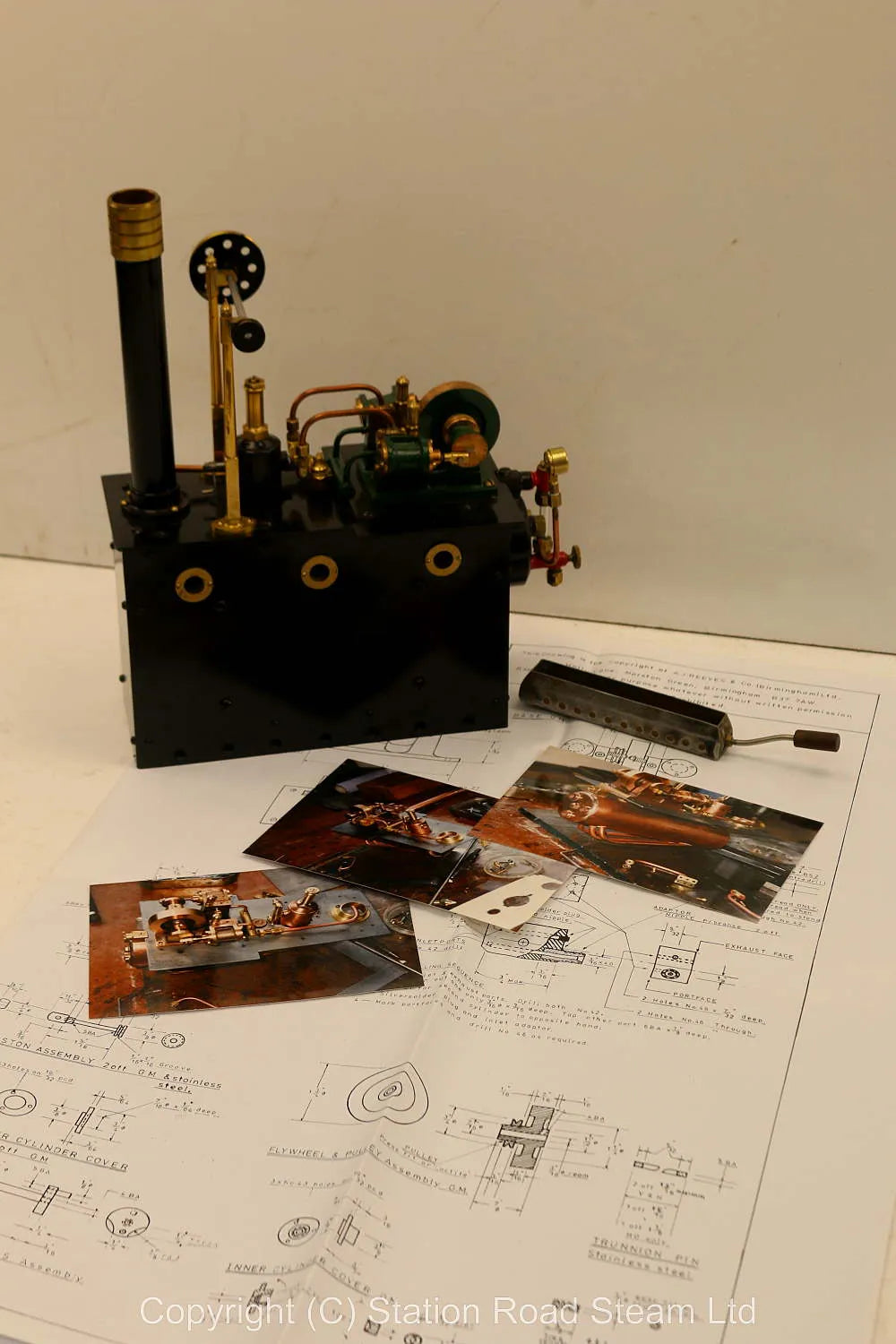 "Wenceslas" horizontal twin steam plant
