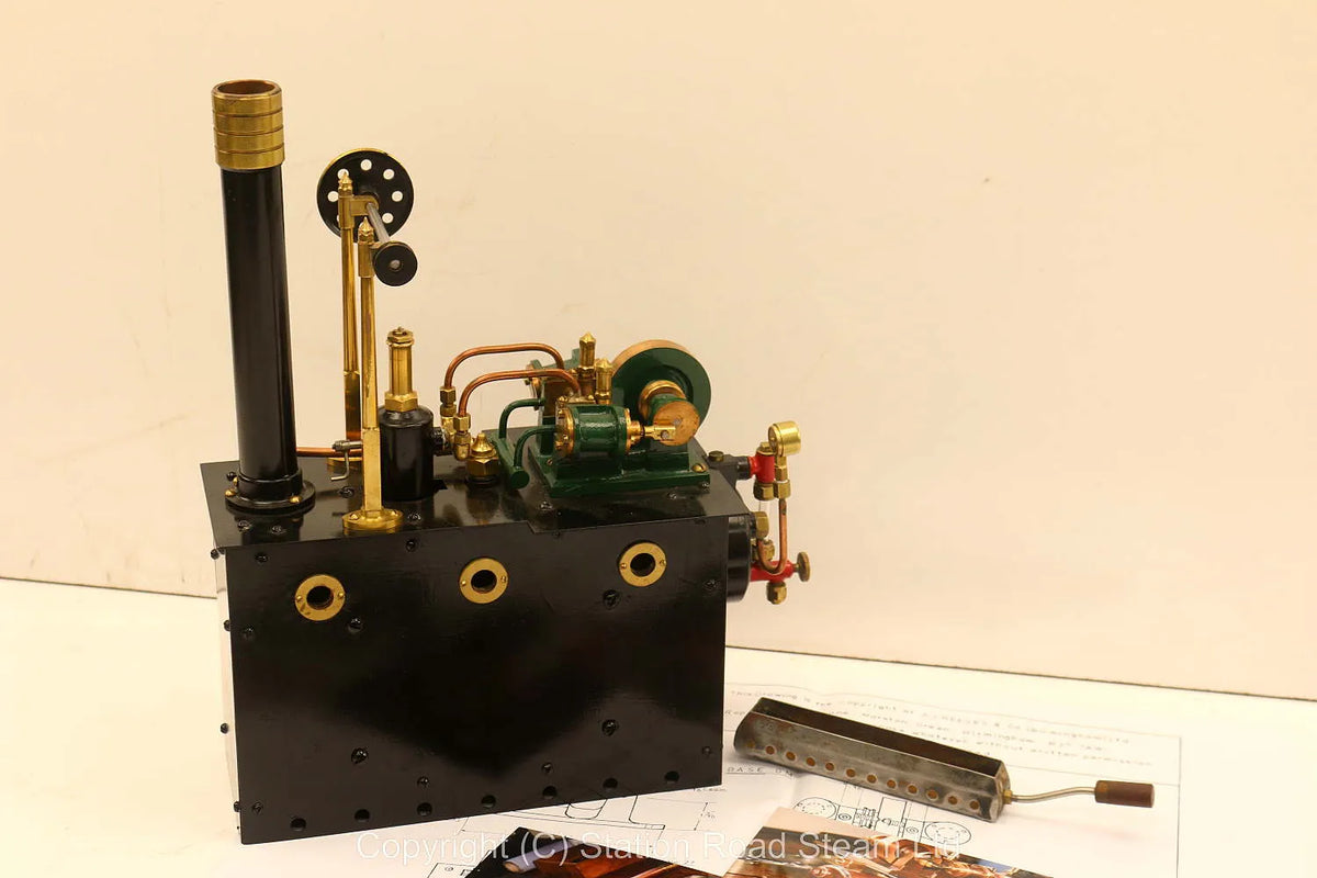 "Wenceslas" horizontal twin steam plant