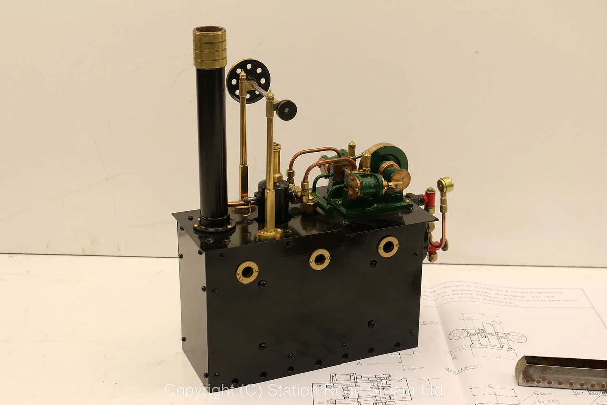 "Wenceslas" horizontal twin steam plant