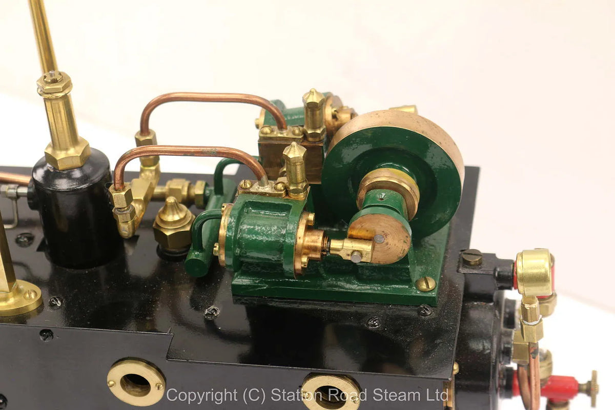 "Wenceslas" horizontal twin steam plant
