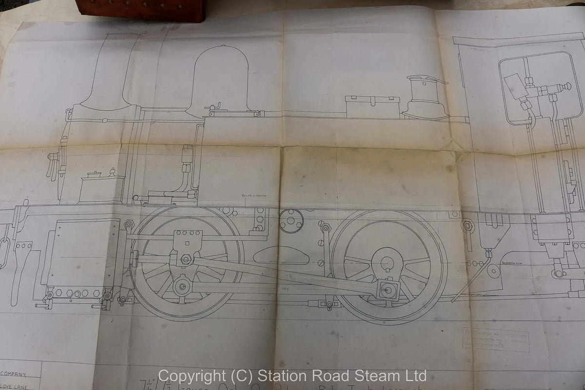 7 1/4 inch gauge LSWR B4 0-4-0T chassis