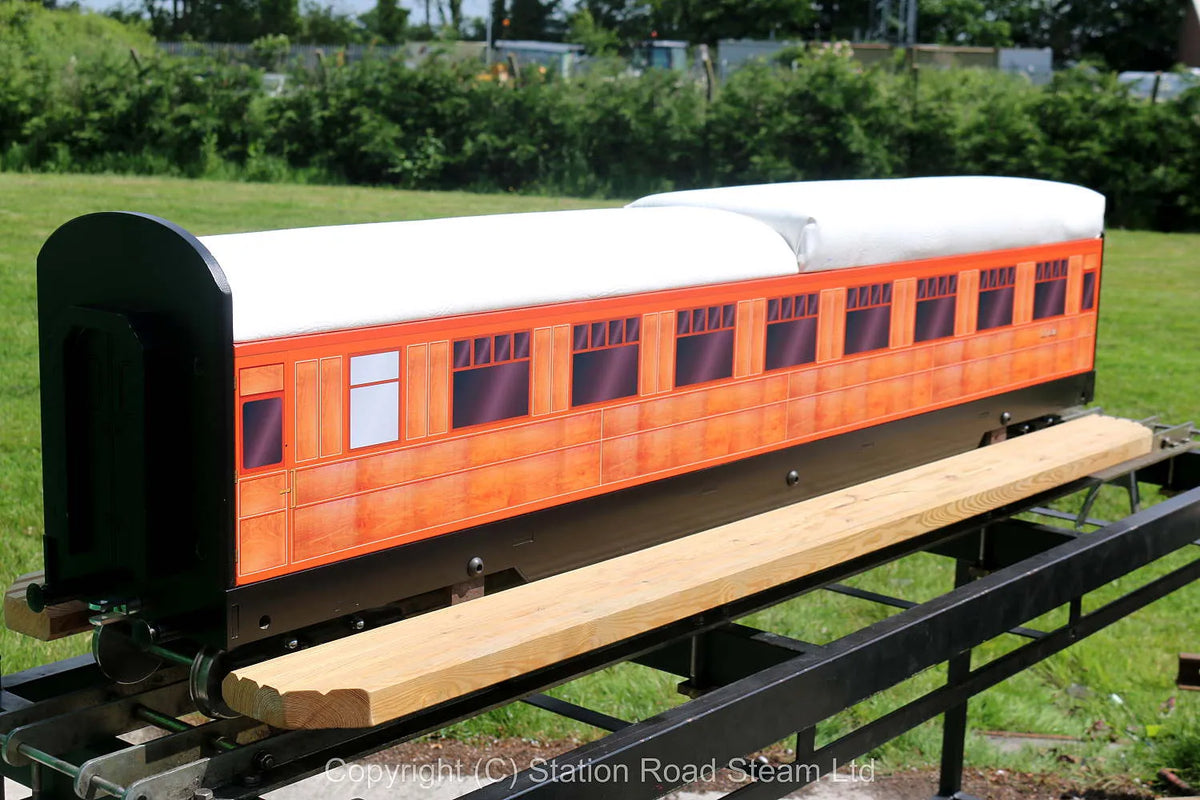 5 inch gauge LNER teak coach