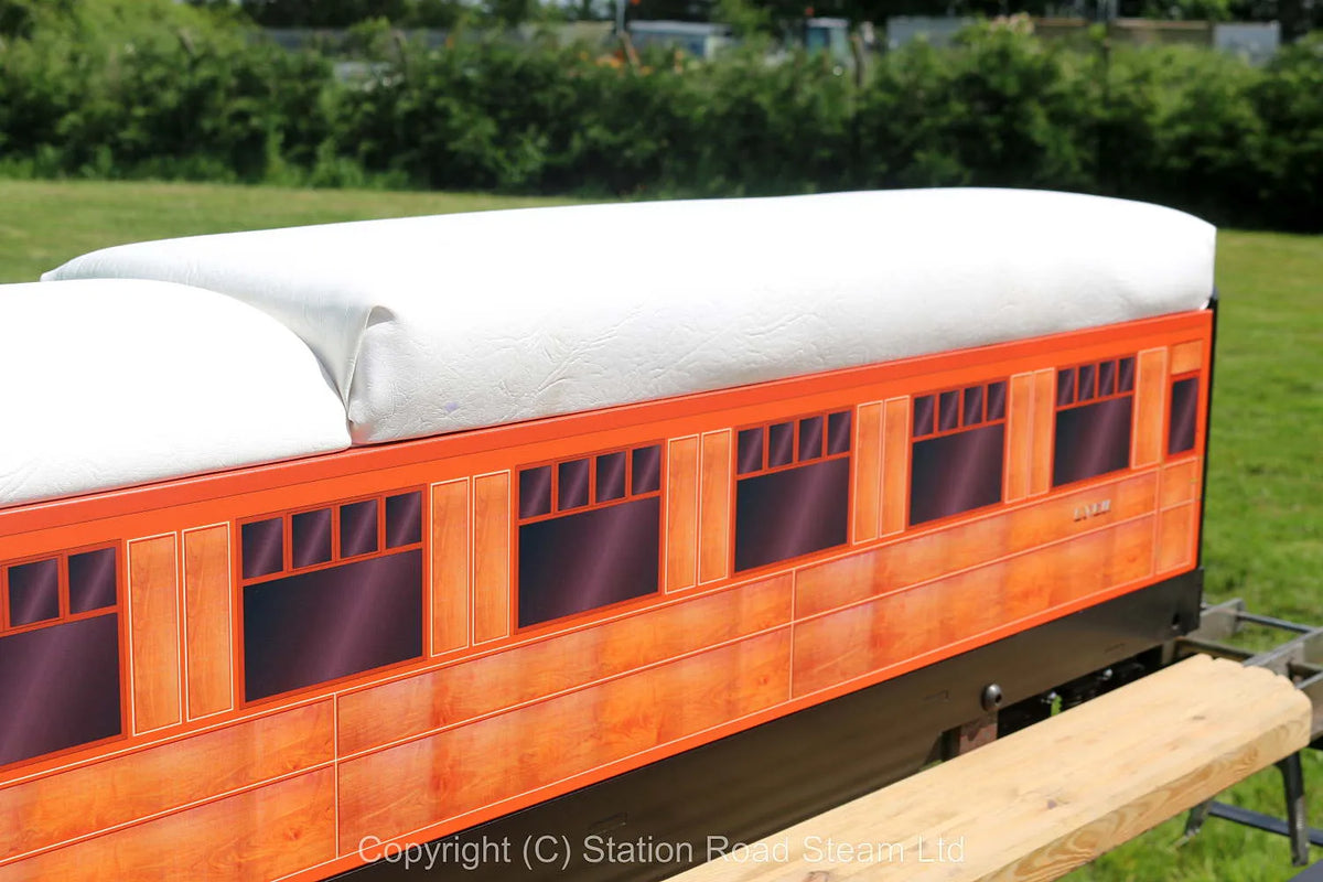 5 inch gauge LNER teak coach