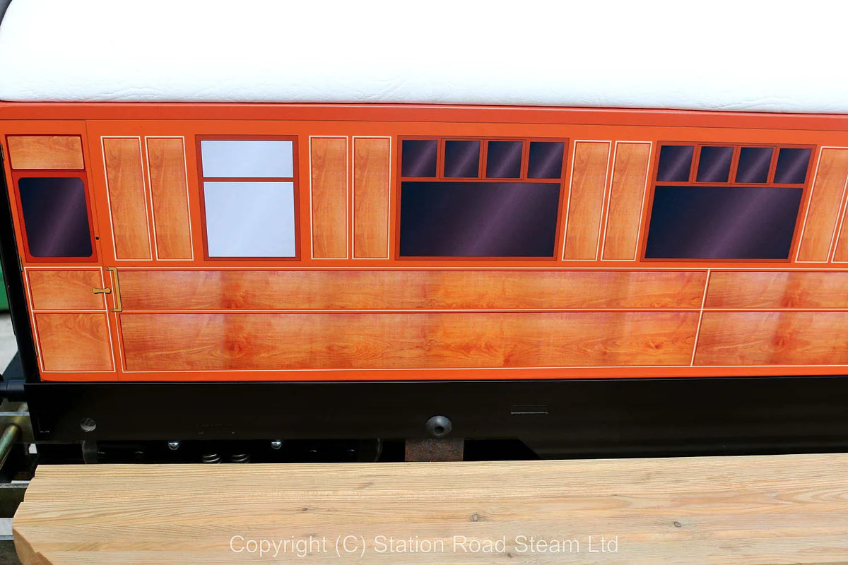 5 inch gauge LNER teak coach