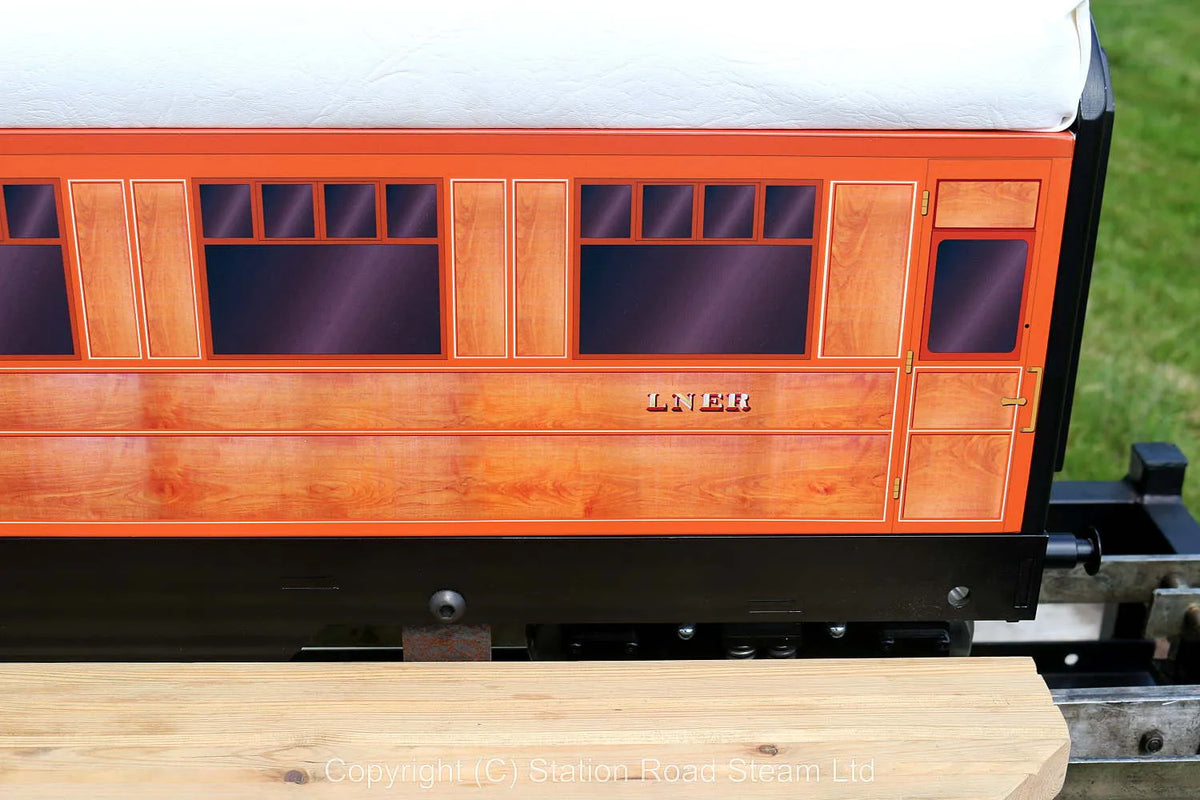 5 inch gauge LNER teak coach