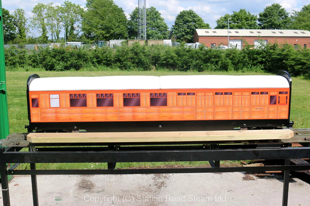 5 inch gauge LNER teak coach