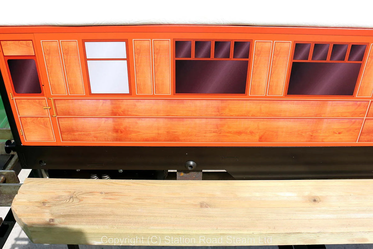 5 inch gauge LNER teak coach