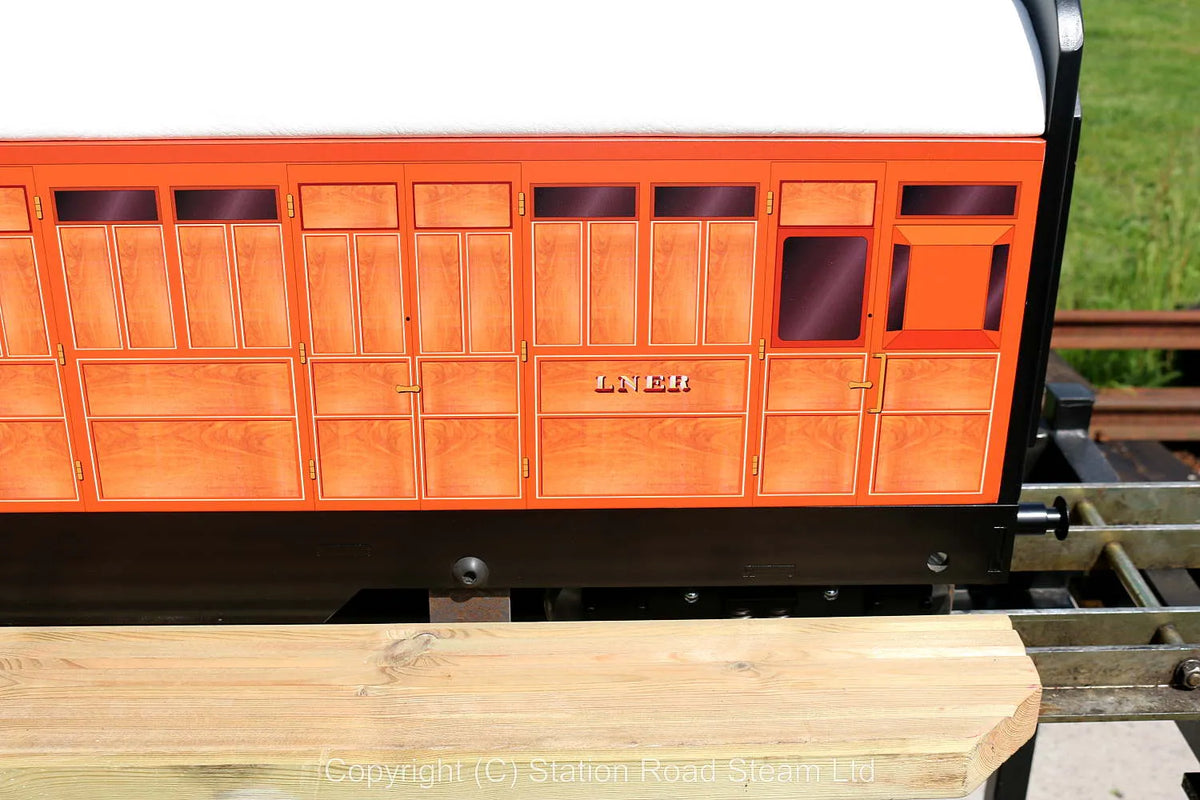 5 inch gauge LNER teak coach